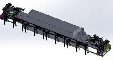 Semiconductor assembly automation line