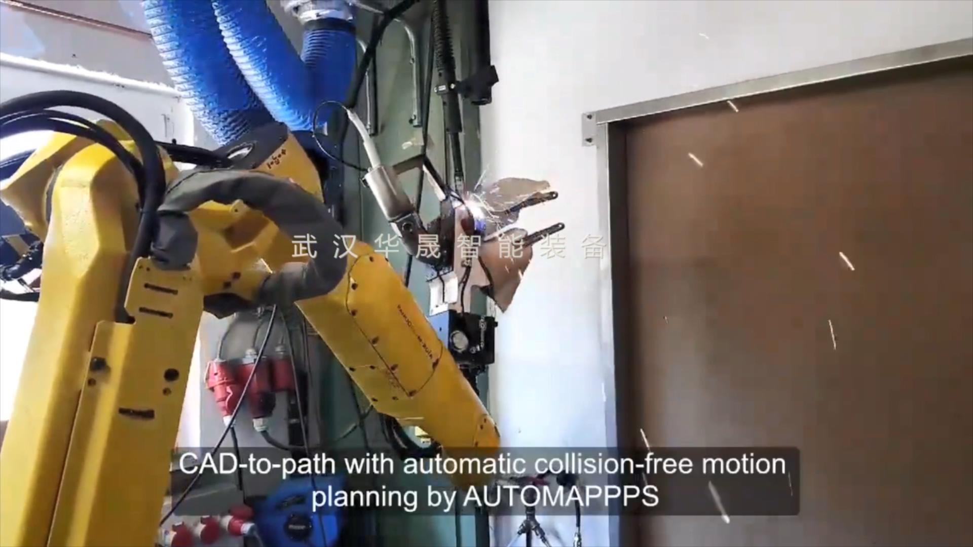 AUTOMAPPPS機(jī)器人離線編程軟件應(yīng)用于工件內(nèi)部打磨