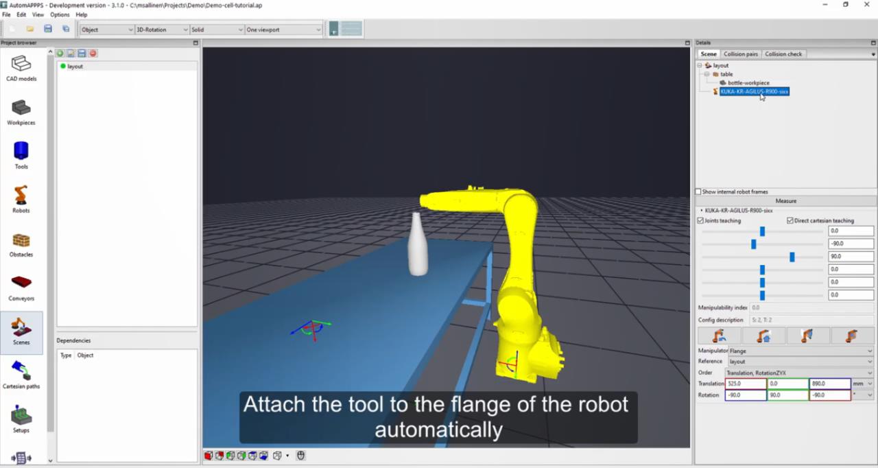 1.9、AUTOMAPPPS機(jī)器人編程教程-建立一個(gè)單元